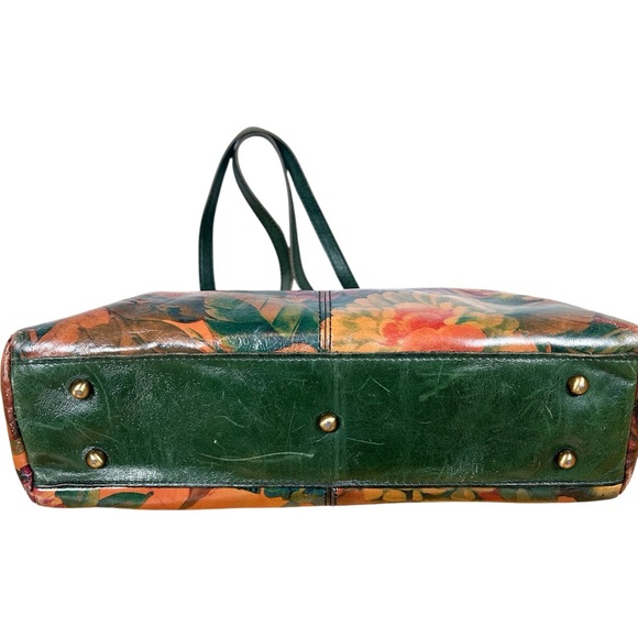 Patricia Nash Poppy Leather Tote Shoulder Bag - Picture 6 of 10